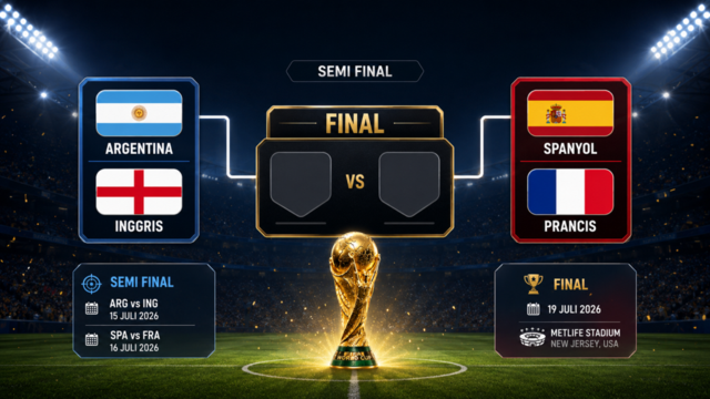 Menuju Final Impian Prediksi dan Keseruan Semifinal Piala Dunia
